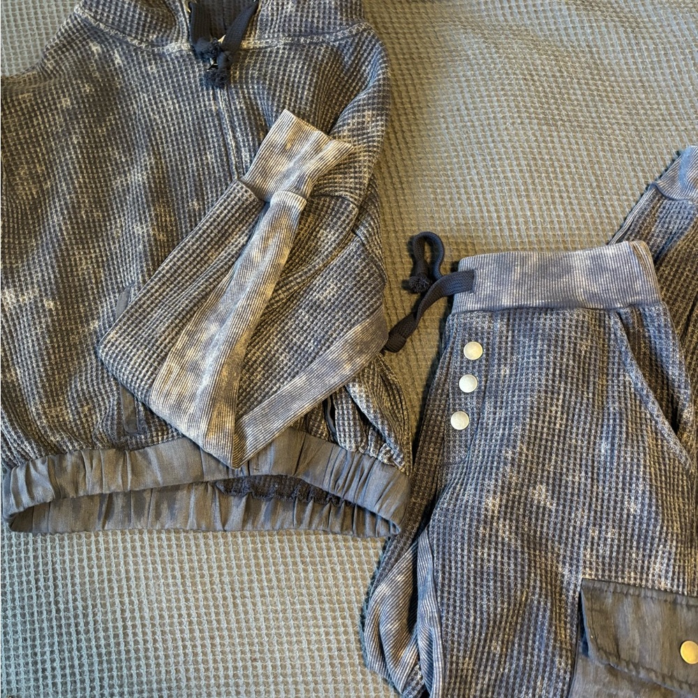 Vintage Havana Blue Tie-Dye Set